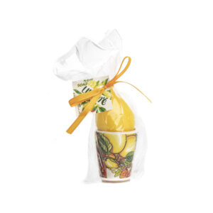 Vegetable Lemon Soap w/ Limoncello Ceramic Glass