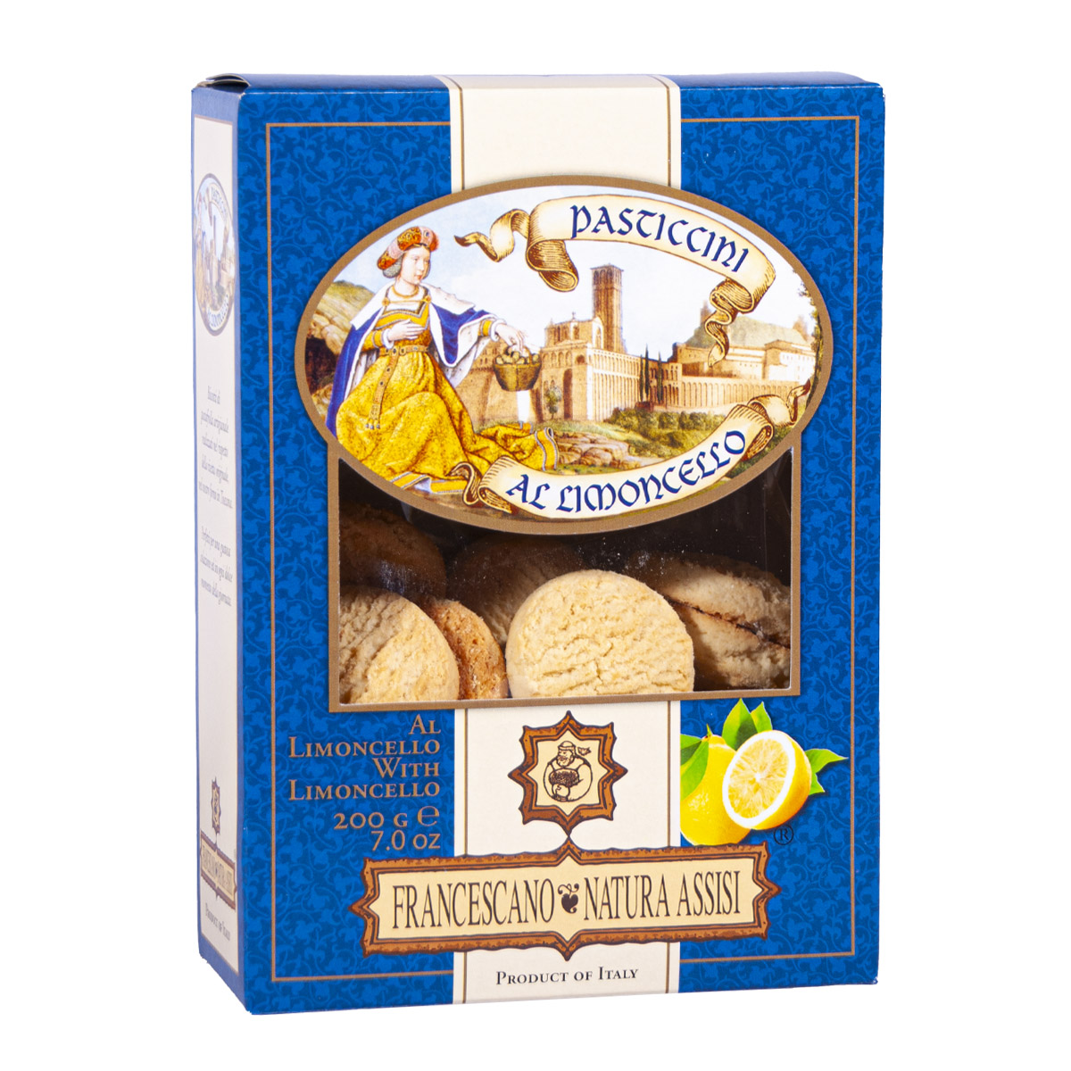 Pasticcini al Limoncello, Francescano Natura Assisi, 200 g