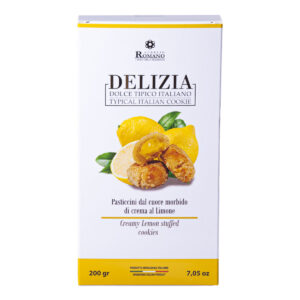 Pasticcini di cuore morbido di crema al limone, Delizia, 200 g